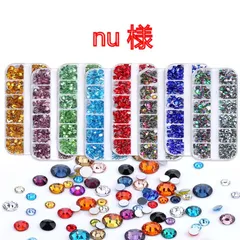 【nu 様】　高分子ストーン　ミルキーストーン　デコストーン　デコうちわ　ラインストーン