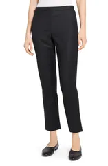 セオリー レディース ボトムス レギンス パンツ Theory Sleek Flannel Treeca PullOn Pants Black ブラック