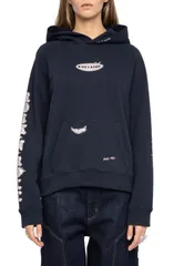ザディグ エ ヴォルテール レディース アウター パーカー・スウェット コットン グラフィック Zadig Voltaire Georgy Multi Heart Strass Crystal Embのサムネイル