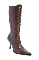ジェフリー キャンベル レディース シューズ ブーツ レース Jeffrey Campbellani LaceUp Boot Brown ブラウン