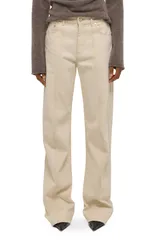 ヘルムート ラング レディース ボトムス デニムパンツ ワイドレッグ ジーンズ Helmut Lang Wide Leg Jeans Ecru エクリュのサムネイル