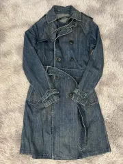 ヴィンテージ ラルフローレン デニム トレンチコート S
