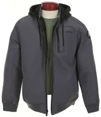 ハーレー メンズ アウター ジャケット・ブルゾン ジャケット Hurley Skyler Bombarders Jacket Iron Grey グレー