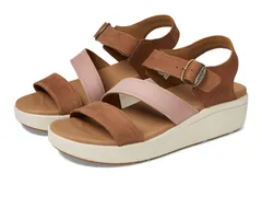 キーン レディース シューズ ヒール KEEN Ellecity Backstrap Toasted CoconutFawnのサムネイル