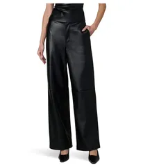 ジョーズジーンズ レディース ボトムス デニムパンツ レザー Joes Jeans The Vegan Leather Trousers Black ブラック