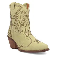 ディンゴ レディース シューズ ブーツ・レインブーツ スエード アンクル Dingo Seein Stars Womensuede Ankle Boots Lime ライム
