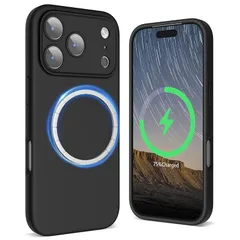 【新品】 SURPHY iPhone 17 Pro Max 用ケース シリコン MagSafe対応，6.9インチ対応(2025) スマホケース iPhone 17 Pro Max(カメラの全面保護) マグネット搭載 アイフォン17 プロ マックス用ソフトカ 1