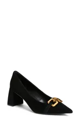 ジェフリー キャンベル レディース シューズ ヒール Jeffrey Campbellasting 2 Pump Black Suede Bronze ブラック