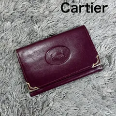 Cartier カルティエ マストライン 名刺入れ カードケース レザーのサムネイル