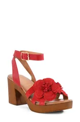セイシェルズ レディース シューズ ヒール プラットフォーム サンダル アンクル Seychelles Chasing Sunsets Ankle Straplatform Sandal Red レッド