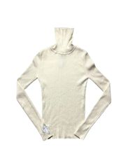 クロムハーツ BS フレア パッチ ハイネック プルオーバー ニットトップ 
