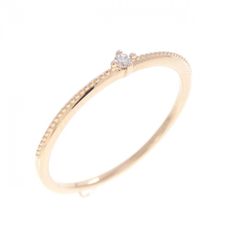 極美品 K10YG 10K 10金 0.04ct 12号 ダイヤモンドリング - メルカリ