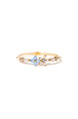 専用Samantha Tiara k10 YG フラワーモチーフ リング 11号 - メルカリ