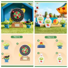 (2種 まとめ売り)ポップマート ディズニー ピクサー エイリアンのパーティーゲーム