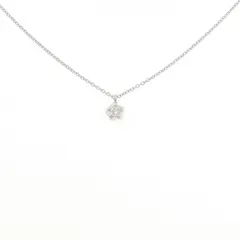 K18WG ダイヤモンド ネックレス 0.07CT