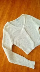 クロップド 季節の変わり目 カーディガン 新品