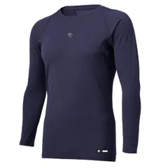  DESCENTE デサント 丸首長袖アンダーシャツ ネイビー O DB5SUD20M NV00 | スポーツ スポーツウェア 野球 ソフトボール 野球ウェア 丸首長袖アンダーシャツ 長袖　4548952805251【WJ202】