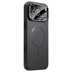 【新品】 YUZOR 「極薄」 iPhone 17 Pro Max ケース 超薄型 Magsafe対応 いphone17ProMax ケース レンズを完全に覆う一体型設計 ストラップホール付き アイフォン アイホン (iPhone17ProMax 黒) CB-