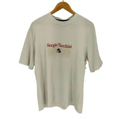 セルジオタッキーニ SERGIO TACCHINI ロゴ刺繍 クルーネック 半袖Tシャツ メンズ import：XL のサムネイル