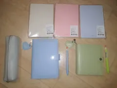 MINUIT A6 A7 トレカバインダー マカロン 6穴ダイアリー 羊表紙ノート まとめ