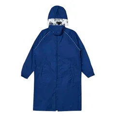 【新品】 [トンボ学生服] 女子 レインコート レインジョイ 軽量コートタイプ 紺 R5030-85 S 0