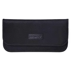 【新品】 Wisdompro リレーアタック防止ポーチ 携帯/スマホ、スマートキー用 RFIDブロッキング リレーアタック対策 車盗難防止 スキミング防止 防犯グッズ （ブラック） 0