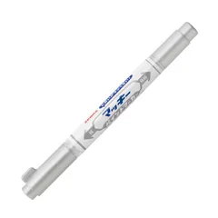 新品 ゼブラ(ZEBRA) マッキー ペイントマーカー 極細 銀 10本 B-YYTS20-Sのサムネイル