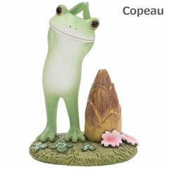 Copeau 魚とカエルの置物 メルカリ