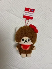 モンチッチ × ハローキティ コラボ ぬいぐるみ マスコット