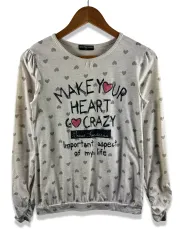 JPN キッチュ ハートドット ロングスリーブ 2888