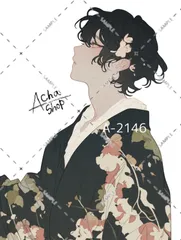 A-2146 メンズ ステッカー sticker 素材 コラージュ collage シール achashop