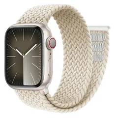 【新品】 [Wowstrap] 編組ナイロンバンド コンパチブル アップルウォッチ バンド 44mm 40mm 45mm 41mm 49mm 42mm 38mm レディース/メンズ、通気 ナイロン スポーツ バンド、コンパチブル アップルウォッチ バンド Ul