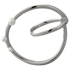 [エテ] [フォーム] パール イヤーカフ 842176-842177 シルバー FREE 1