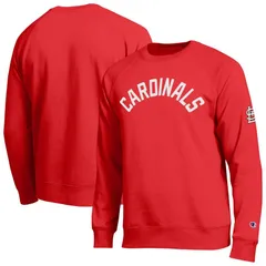 チャンピオン レディース トップス Tシャツ スウェット Mens Champion Red St Louis Cardinals AllStar Sweatshirt Crd Red レッド