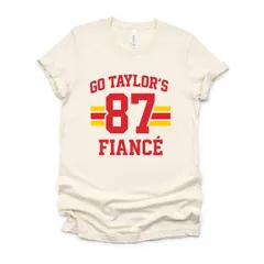 【送料無料】 Simply Sage Market レディース Tシャツ トップス Go Taylors Fiance 87 Womens Short Sleeve Tee Cream