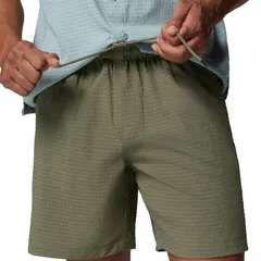 コロンビア レディース ボトムス ハーフパンツ・ショーツ ショートパンツ Mens Columbia Utilizer PullOn Shortstone Green グリーン