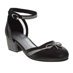 バッジェリーミシュカ レディース シューズ パンプス Badgley Mischka Girls Elegant Sparkle Dresshoes Black ブラック