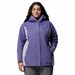 【送料無料】 コロンビア レディース ジャケット・ブルゾン アウター Plus Size Columbia Arcadia II Jacket Stormwatch Lavendar