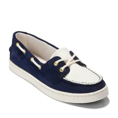 【送料無料】 コールハーン レディース デッキシューズ シューズ Cole Haan Nantucket Womens Boat Shoes Midnight Moon