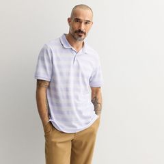 本日発送 MORGANO コットン 綿 スキッパー ポロ ニット 長袖 シャツ 