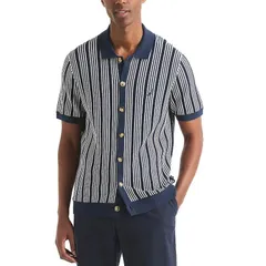 ナウティカ メンズ トップス Tシャツ ポロシャツ セーター Mens Nautica Striped Sweater Polo No Color ストライプ