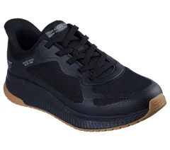 スケッチャーズ レディース シューズ スニーカー BOBS by Skechers Hands Free Slipins Bobsport Squad Chaosolid Step Menshoes Black Gum ブラック