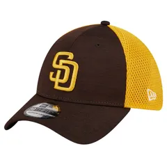 ニューエラ レディース アクセサリー 帽子 Mens New Era Brown San Diego Padres Neo 39THIRTY Flex Hat Pad Brown ブラウン