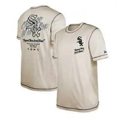 【送料無料】 ニューエラ レディース Tシャツ トップス Mens New Era White Chicago White Sox Team Split TShirt Sox White