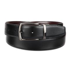 [무료 배송] 도커즈 여성 벨트 액세서리 Mens Dockers Reversible Feather Edge Dress Belt Cordovan Black
