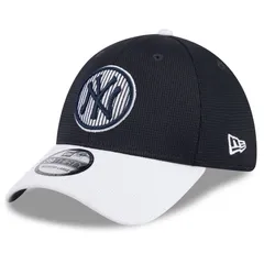 【送料無料】 ニューエラ レディース 帽子 アクセサリー Mens New Era Navy New York Yankees 2024 Batting Practice 39THIRTY Flex Hat Ynk Navy