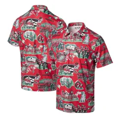 レインスプーナー レディース トップス Tシャツ ポロシャツ Mens Reyn Spoonered Georgia Bulldogscenic Polo Uga Red レッドのサムネイル