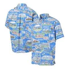 レインスプーナー レディース トップス Tシャツ ダウン Mens Reyn Spooneroyal Kentucky Wildcatscenic ButtonDown Shirt Ken Blueのサムネイル