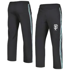 プレジャーズ レディース ボトムス カジュアルパンツ トラックパンツ PLEASURES Mens Black San Francisco Giants Ballpark Track Pants Gnt Black ブラック