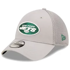 ニューエラ レディース アクセサリー 帽子 Mens New Era Gray New York Jets Team Neo 39THIRTY Flex Hat Jet Grey グレー